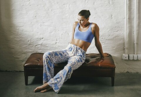 Hanro pyjama lichtblauw 623x430